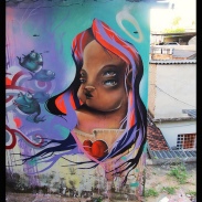 Grafite de Davi de Melo Santos, André Dalata e Thiago Alvim, no bairro Santo André. Do Flickr de Davi, enviado por ele ao blog: http://www.flickr.com/photos/demelosantos