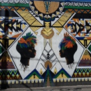 Lindo grafite na rua Timbiras. Foto de CMC no dia 13.9.2016