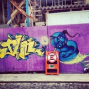 Grafite no Museu de Artes e Ofícios, Centro. Fotografado por Guilherme Ávila e publicado originalmente em janeiro/2014 em seu Instagram: http://instagram.com/guilherme_avila