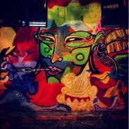 Grafite no Studio Bar, rua Guajajaras, 842. Fotografado por Guilherme Ávila e publicado originalmente em março/2014 em seu Instagram: http://instagram.com/guilherme_avila